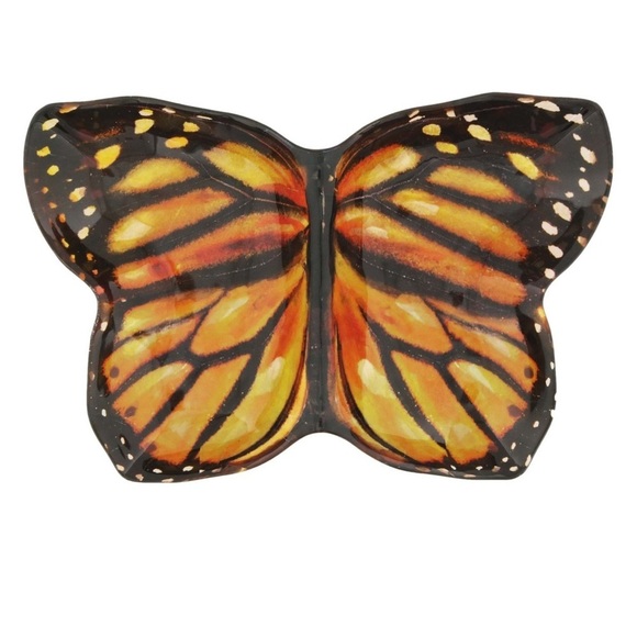 Haven & Key Monarch Butterfly Melamine Platter - Picture 1 of 6